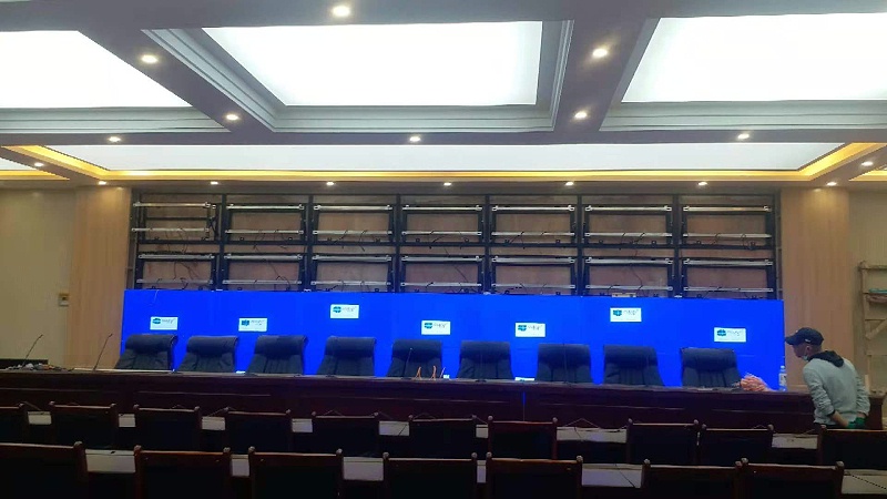 中億睿55寸液晶拼接屏助力河南縣政府六樓會議室打造可視化會議系統 中億睿55寸液晶拼接屏助力河南縣政府六樓會議室打造可視化會議系統