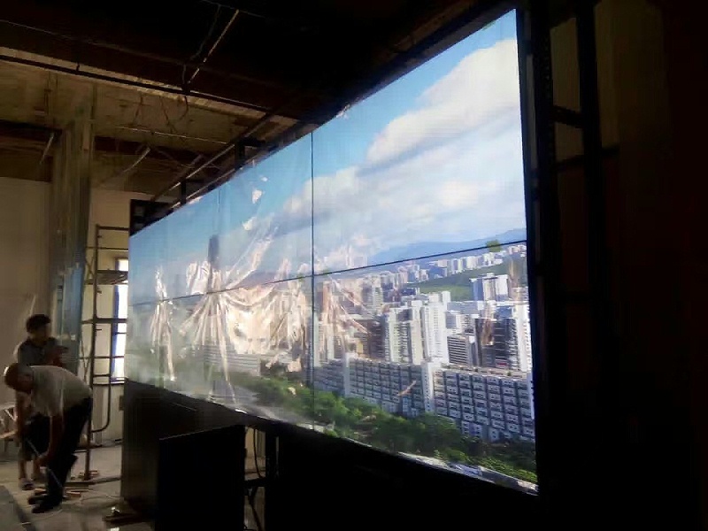 烏魯木齊鐵路局哈密工務段55寸1.8mm2X4液晶拼接屏項目 烏魯木齊鐵路局哈密工務段55寸1.8mm2X4液晶拼接屏項目