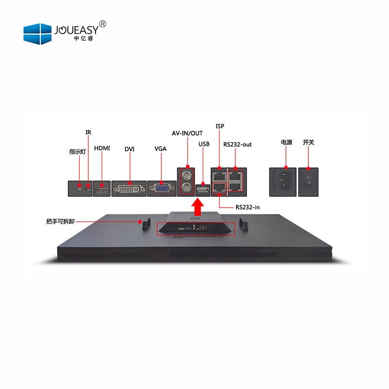 中億睿98寸4k高清液晶拼接屏(2.8MM、3.5MM、6MM、8MM) 中億睿98寸4k高清液晶拼接屏(2.8MM、3.5MM、6MM、8MM)