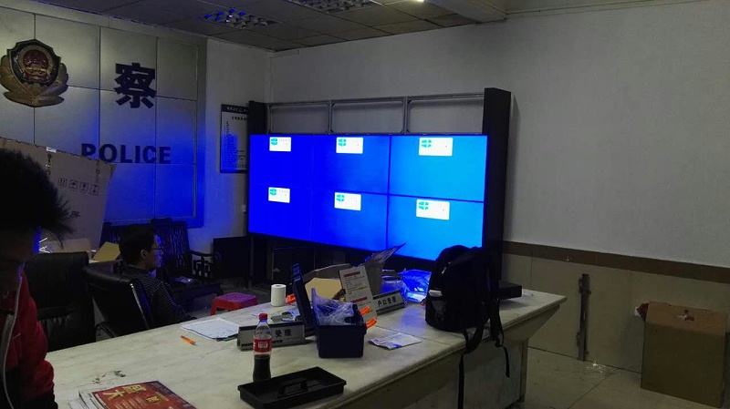 東莞派出所46寸拼接屏 東莞派出所46寸拼接屏