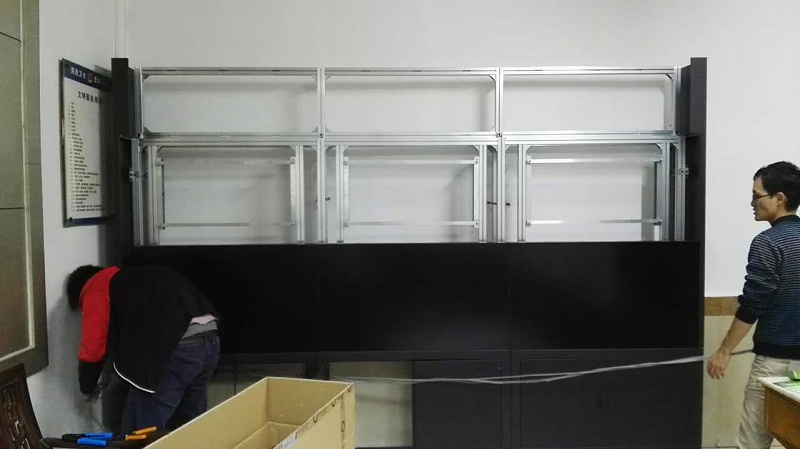 東莞液晶拼接屏安裝效果 東莞液晶拼接屏安裝效果