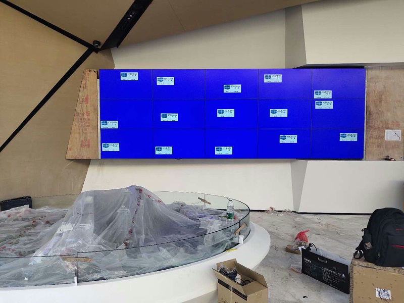 中億睿液晶拼接屏助力武漢萬科‘城市之光’項目順利竣工 中億睿液晶拼接屏助力武漢萬科‘城市之光’項目順利竣工