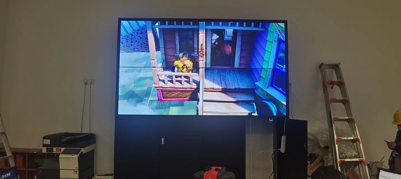 廣汽新能源沖壓辦公室工廠會議室55寸拼接會議顯示系統 廣汽新能源沖壓辦公室工廠會議室55寸拼接會議顯示系統