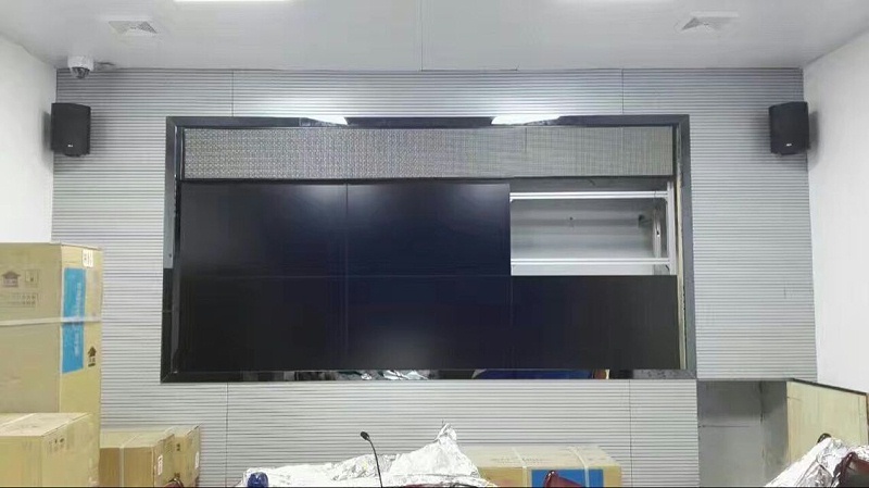 廣東汕尾邊了港口邊防派出所智能化遠(yuǎn)程監(jiān)控55寸液晶拼接屏顯示系統(tǒng) 廣東汕尾邊了港口邊防派出所智能化遠(yuǎn)程監(jiān)控55寸液晶拼接屏顯示系統(tǒng)