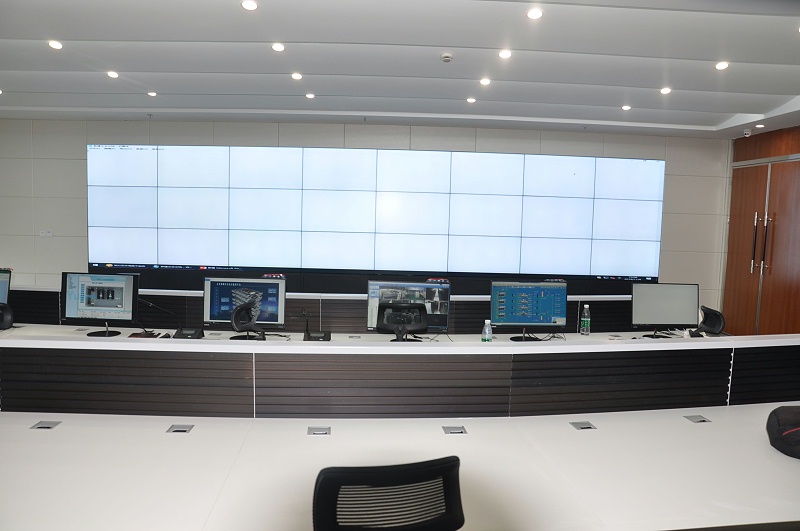 平安數據中心液晶拼接大屏效果圖 平安數據中心液晶拼接大屏效果圖