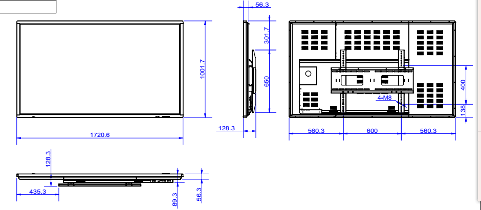 75寸壁掛廣告機 75寸壁掛廣告機