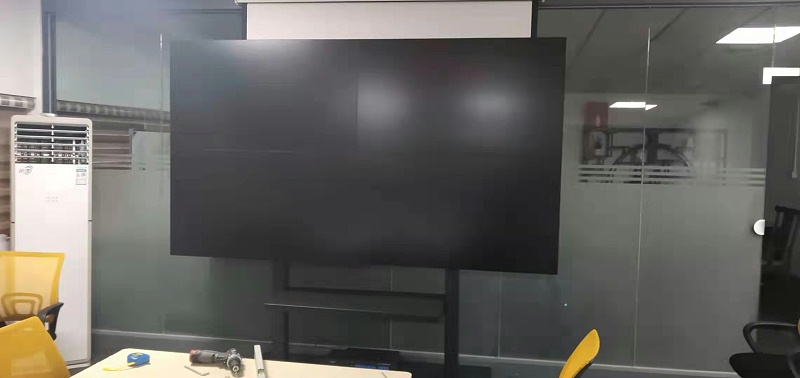 華南農業大學省鋼鐵研究所55寸液晶拼接屏2X2單元拼接 華南農業大學省鋼鐵研究所55寸液晶拼接屏2X2單元拼接