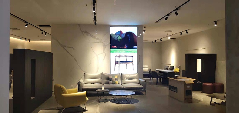 中億睿55寸超窄邊液晶拼接屏應用廣東深圳國際藝展中心槺柏智能家居 中億睿55寸超窄邊液晶拼接屏應用廣東深圳國際藝展中心槺柏智能家居