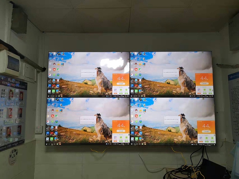 46寸3.5mm液晶拼接屏為深圳某幼兒園視頻監控室打造智能顯示平臺 46寸3.5mm液晶拼接屏為深圳某幼兒園視頻監控室打造智能顯示平臺