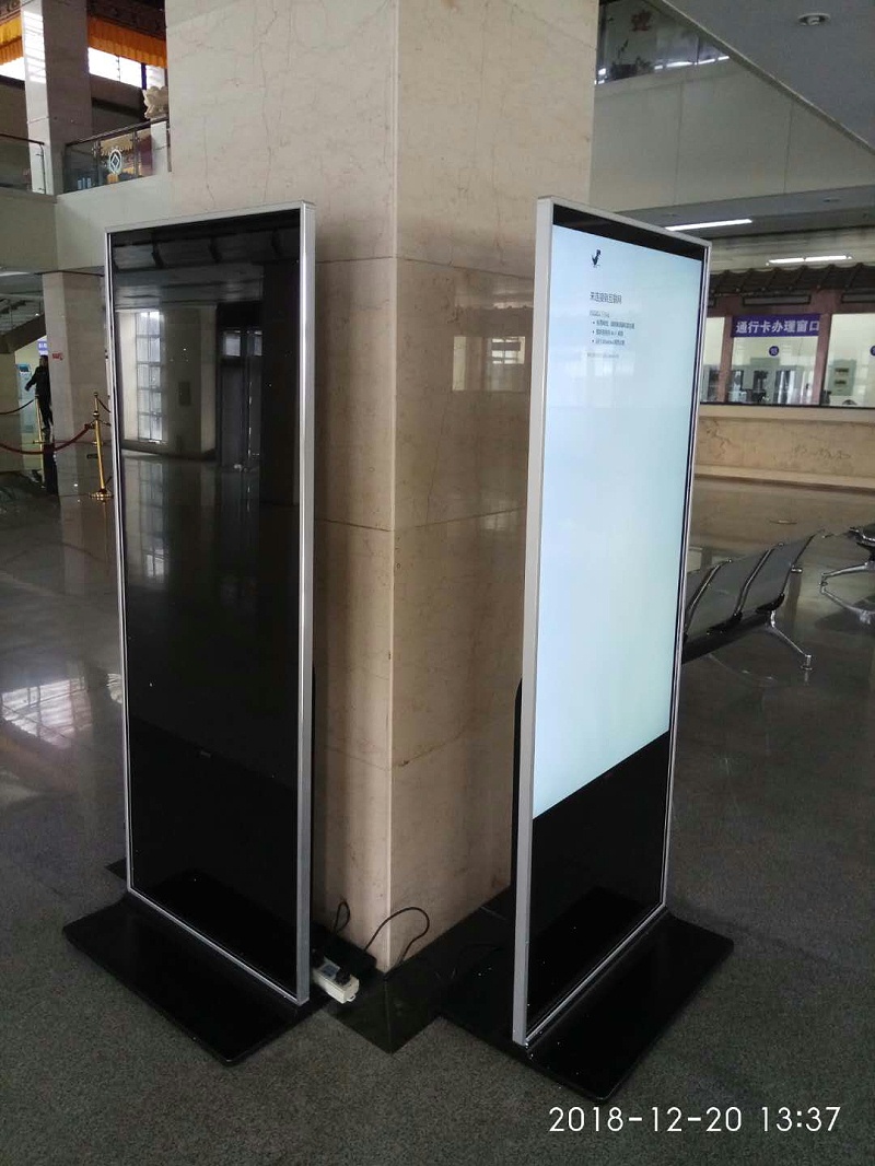 山西五臺山旅游中心49寸立式液晶廣告機項目 山西五臺山旅游中心49寸立式液晶廣告機項目