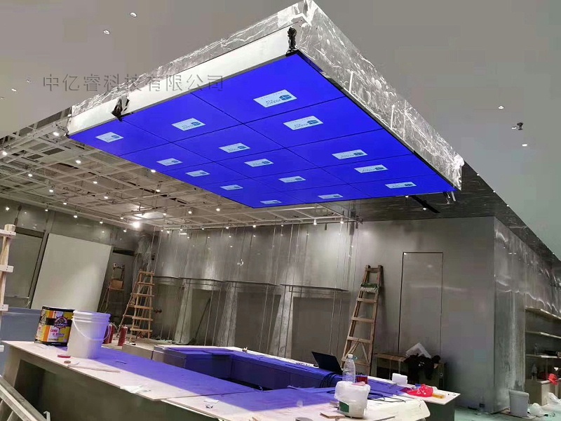 深圳卓悅中心46寸3.5mm5X3吊掛液晶拼接屏 深圳卓悅中心46寸3.5mm5X3吊掛液晶拼接屏