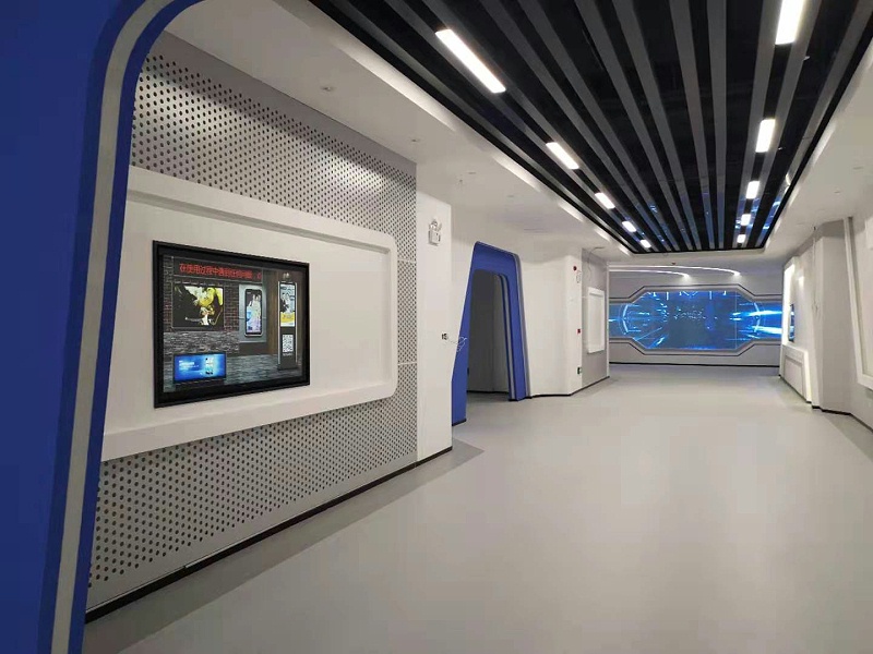 安車車檢展廳整體效果展示圖 安車車檢展廳整體效果展示圖