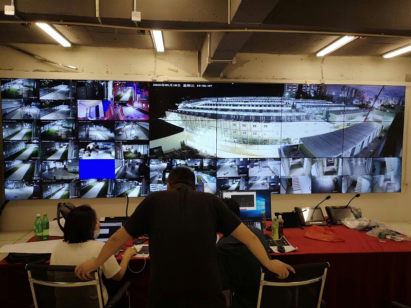 中億睿34塊液晶拼接屏助力深圳羅湖方艙醫院建設項目順利竣工 中億睿34塊液晶拼接屏助力深圳羅湖方艙醫院建設項目順利竣工