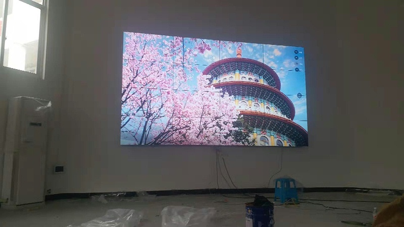 49寸液晶拼接屏安裝效果圖 49寸液晶拼接屏安裝效果圖