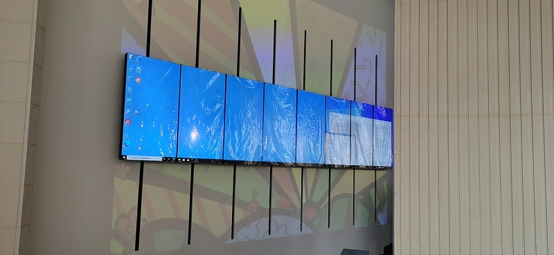 豎掛機械動態矩陣屏現場展示圖片 豎掛機械動態矩陣屏現場展示圖片