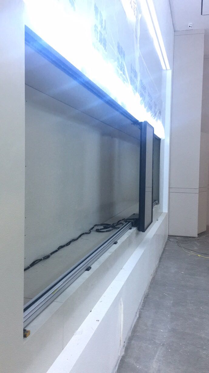 中億睿滑軌屏助力唐山萬潤華府售樓打造獨特新奇的售樓中心 中億睿滑軌屏助力唐山萬潤華府售樓打造獨特新奇的售樓中心