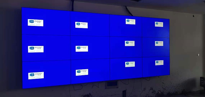 江蘇南京金陵科技學院電子信息學院46寸1.7mm3X4單元拼接 江蘇南京金陵科技學院電子信息學院46寸1.7mm3X4單元拼接