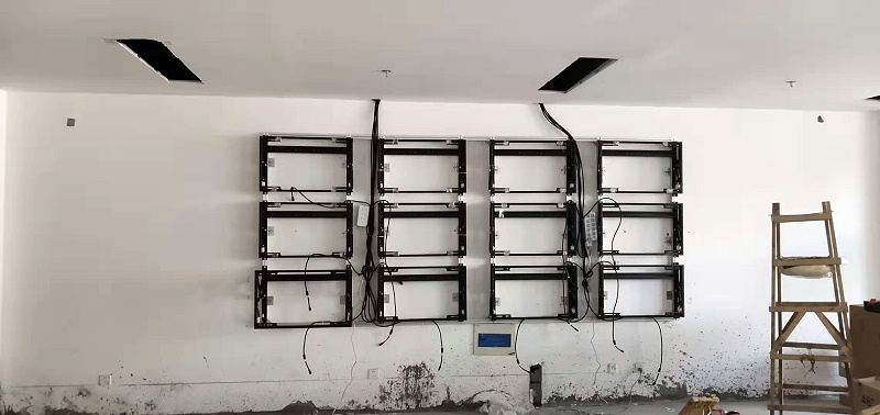 液晶拼接屏液壓前維護安裝方式 液晶拼接屏液壓前維護安裝方式