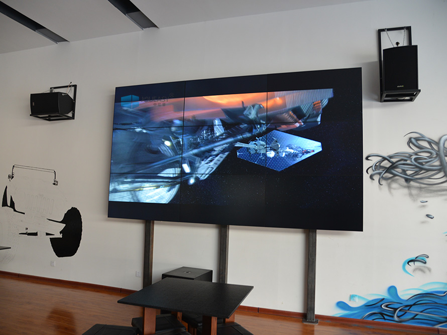 寧夏吉普4S店55寸液晶拼接屏應用 寧夏吉普4S店55寸液晶拼接屏應用