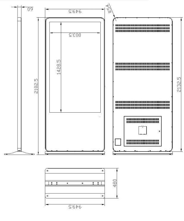 65寸立式廣告機(jī) 65寸立式廣告機(jī)